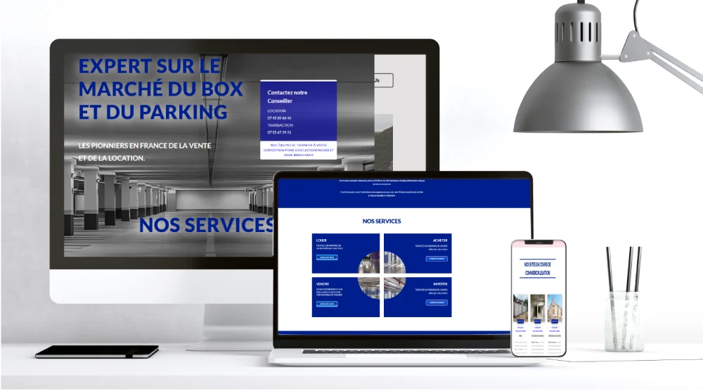 valopark devis site vitrine Vaud