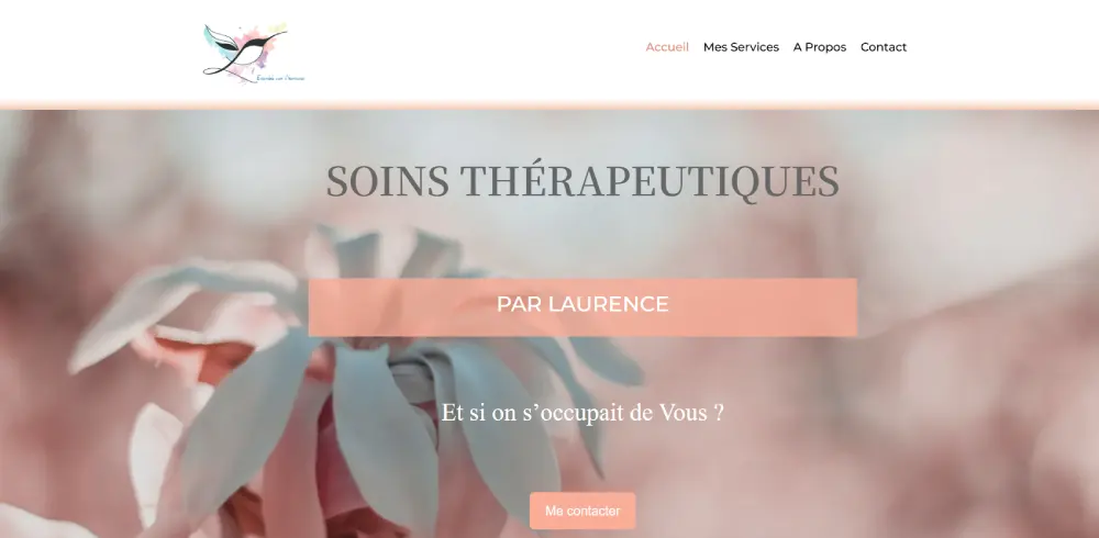 Accueil 2 Aperçu du site Harmonie Corps Cœur, massages Kobido et soins thérapeutiques